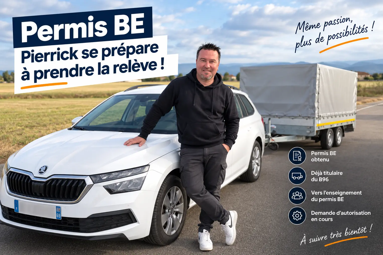 Pierrick – Permis BE CAR’rément Permis